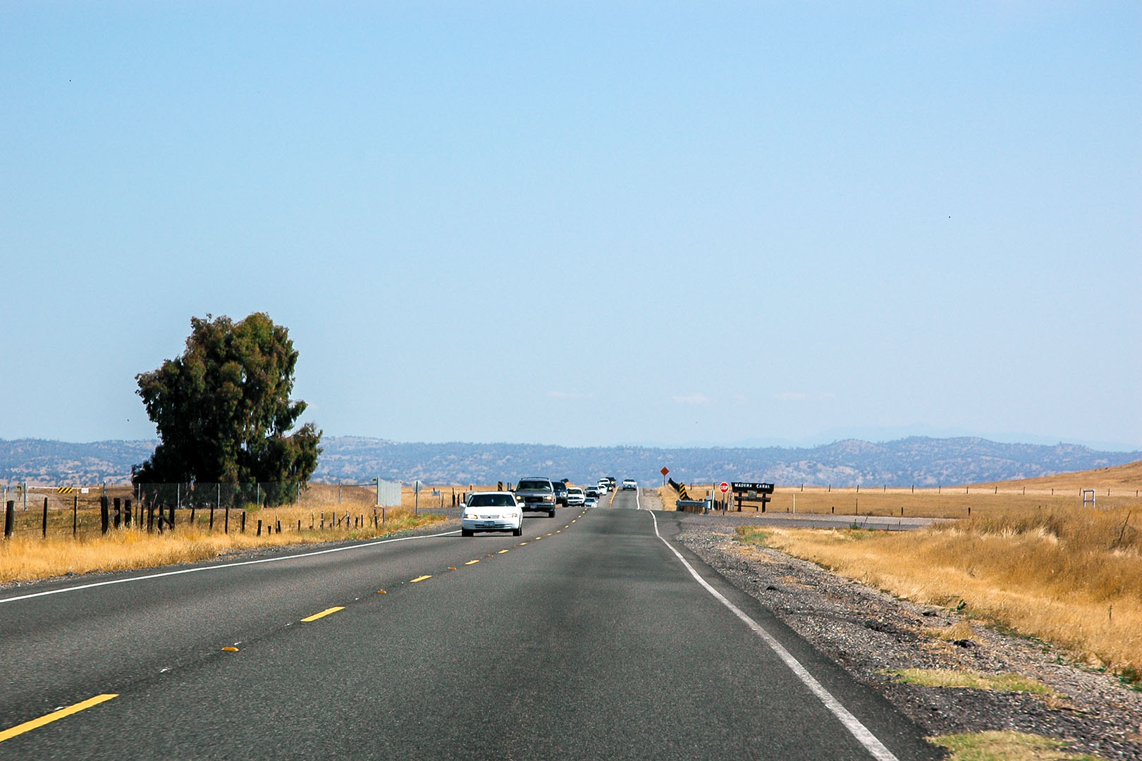 Unterwegs nach Yosemite. 