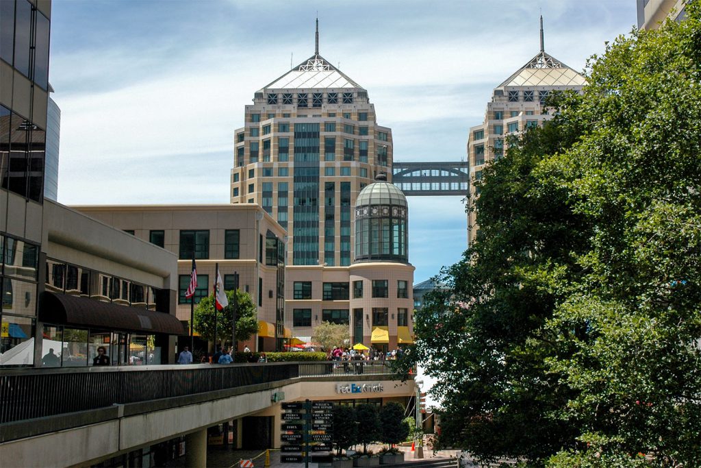 Im Stadtzentrum von Oakland